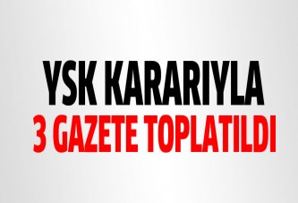 Kıbrıs'ta yasakları delen gazeteler toplatıldı