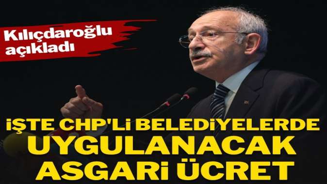 Kılıçdaroğlu açıkladı