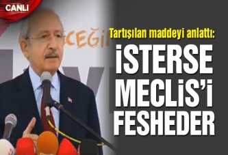 Kılıçdaroğlu Bursa’da yeni anayasayı anlatıyor