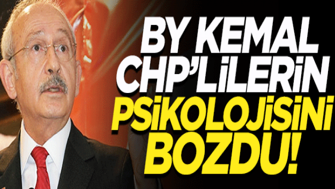 Kılıçdaroğlu CHPlilerin psikolojisini bozdu