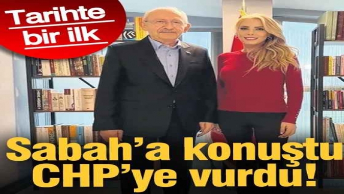 Kılıçdaroğlu Sabah’a konuştu, CHP’ye vurdu! Tarihte bir ilk