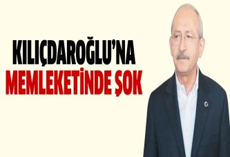 Kılıçdaroğlu'na memleketinde şok