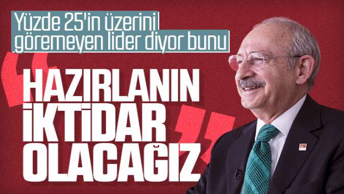 Kılıçdaroğlunun hedefi iktidar