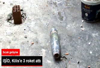 Kilis'e 3 roket atıldı