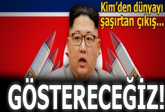 Kim’den dünyayı şaşırtan çıkış… Göstereceğiz!