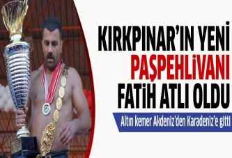 Kırkpınar'da Altın kemer Fatih Atlı'nın