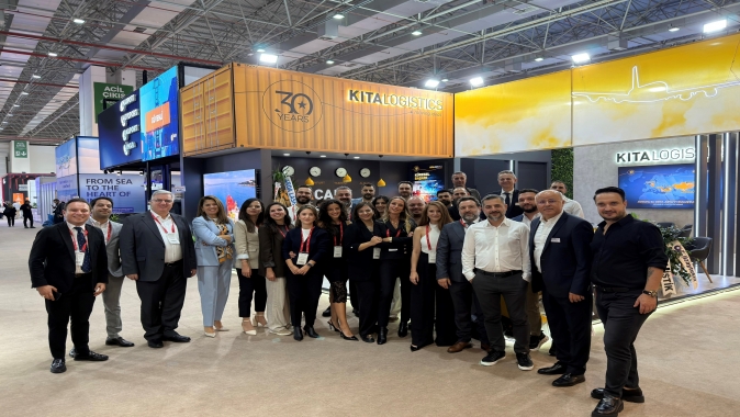 KITA LOGISTICS, SANATLA BULUŞAN KONSEPTİYLE FUARIN İLGİ ODAĞI OLDU