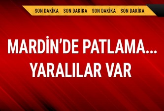 Kızıltepe’de patlama: 4 yaralı