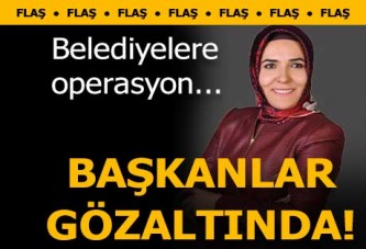 Kızıltepe ve Bitlis belediyelerine operasyon