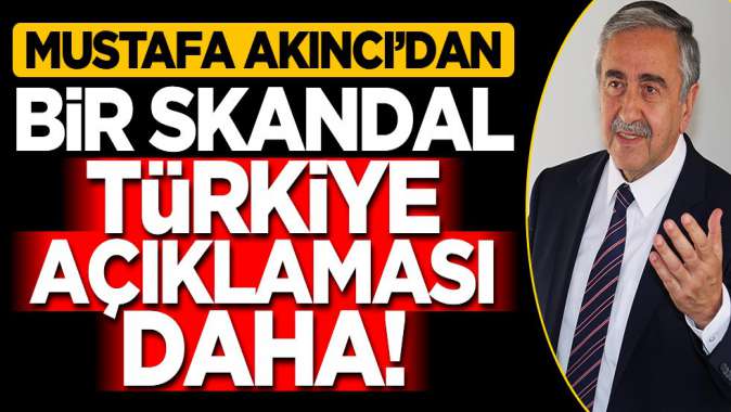 KKTC Cumhurbaşkanı Mustafa Akıncıdan skandal Kapalı Maraş açıklaması