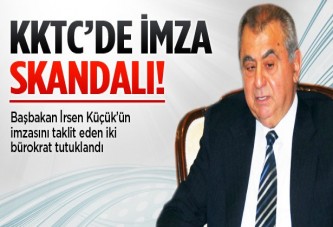 KKTC'de imza skandalı