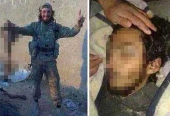 Kobani’de Kürt kızın kafasını kesen terörist öldürüldü