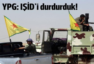 Kobani'nin doğusunda IŞİD'in ilerleyişi durduruldu