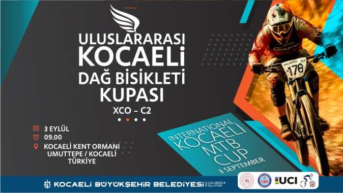 Kocaelide Uluslararası Dağ Bisikleti Kupası heyecanı