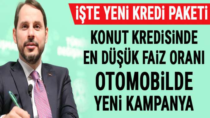 Konut kredisinde en düşük faiz oranı, İşte yeni kredi paketi...