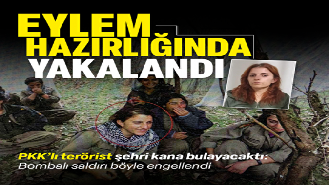 Konyada eylem hazırlığındaki PKKlı terörist yakalandı
