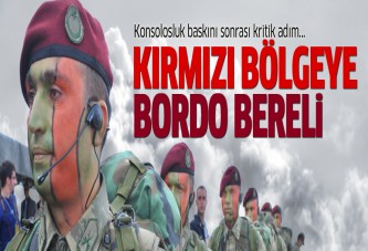 Kritik adım: Kırmızı bölgeye Bordo Bereli
