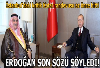 Kritik Katar görüşmesinin ardından açıklama.