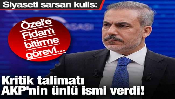 Kritik talimatı AKPnin ünlü ismi verdi! Flaş iddia: