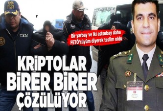 Krtipto FETÖ'cülerde çözülme! 3 asker daha....