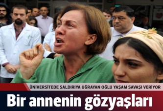 KTÜ'de dövülen Metehan yaşam savaşı veriyor