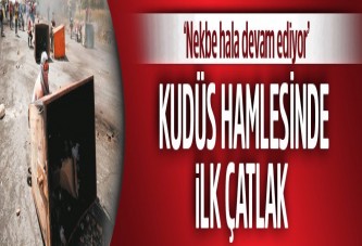 Kudüs hamlesinde ilk çatlak