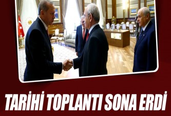 Külliye'deki liderler zirvesi sona erdi