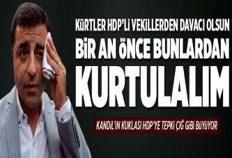 "Kürtler HDP'li vekillerden davacı olsun"..