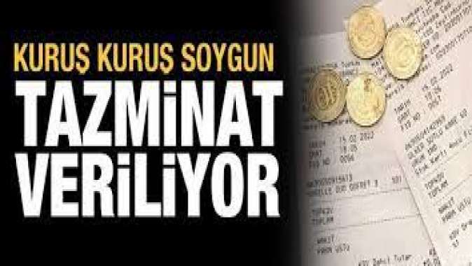 Kuruş kuruş soygun: