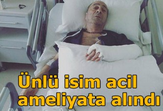 Levent Oran yataktan düştü, ameliyata alındı