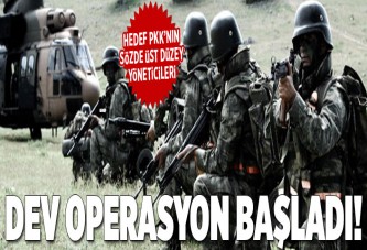 Lice'de operasyon başladı