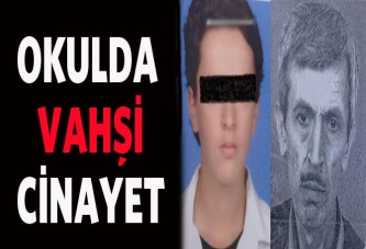 Lise öğrencisi hademeyi öldürdü