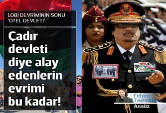 Lobi devriminin sonu 'otel devleti'