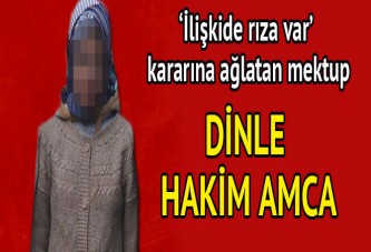 Mahkemeye mektupla isyan etti