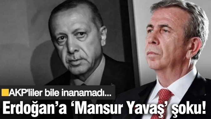 Mansur Yavaş Erdoğan’ı şoka uğrattı! AKPliler bile inanamadı...