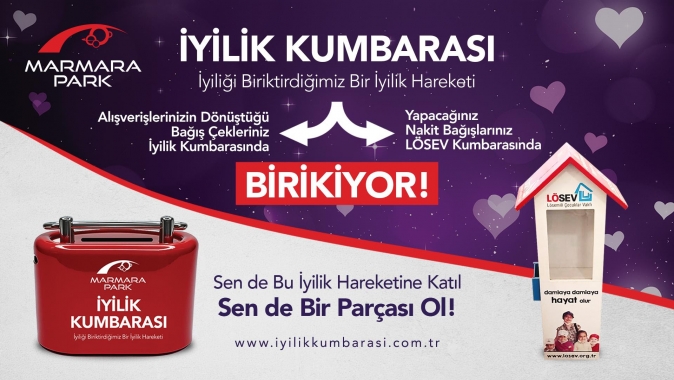 Marmara Park AVM’de İyilikler Birikmeye Devam Ediyor