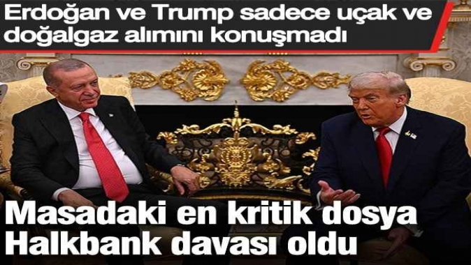 Masadaki en kritik dosya Halkbank davası oldu