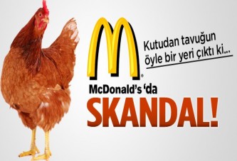 Mc Donald's'ta skandal