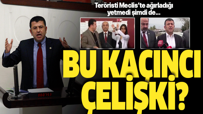 Meclis’teki terör konuşmasıyla şov yapan Veli Ağbaba, Demirtaşı ziyarete koştu