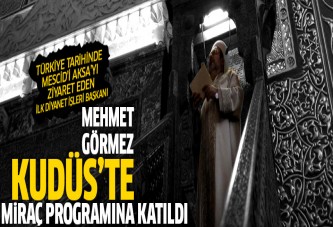Mehmet Görmez, Mescid-i Aksa'da Filistinli ve Türk cemaate seslendi