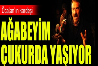 Mehmet Öcalan: Ağabeyim çukurda yaşıyor!