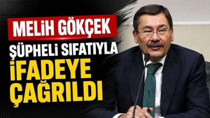 Melih Gökçek ifadeye çağrıldı