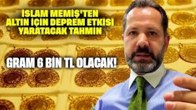 Memiş gram altının ne kadar olacağını açıkladı! Rekor tahmin