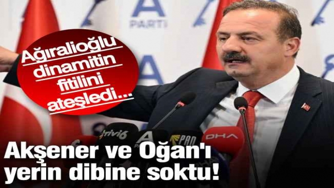 Meral Akşener ve Sinan Oğanı yerin dibine soktu! Ağıralioğlu dinamitin fitilini ateşledi...