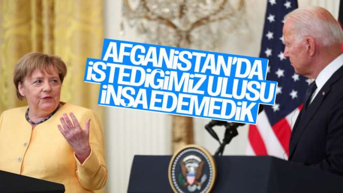 Merkelden Afganistan yorumu