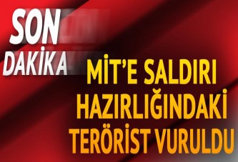 Mersin'de MİT binasına saldırı hazırlığındaki terörist vuruldu