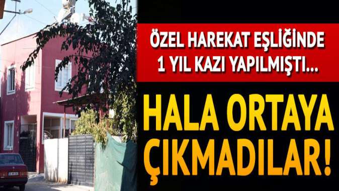 Mersindeki gizemli kazı ile ilgili flaş gelişme! Hala ortaya çıkmadılar