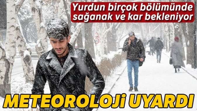 Meteoroloji uyardı! Bugün hava nasıl olacak?