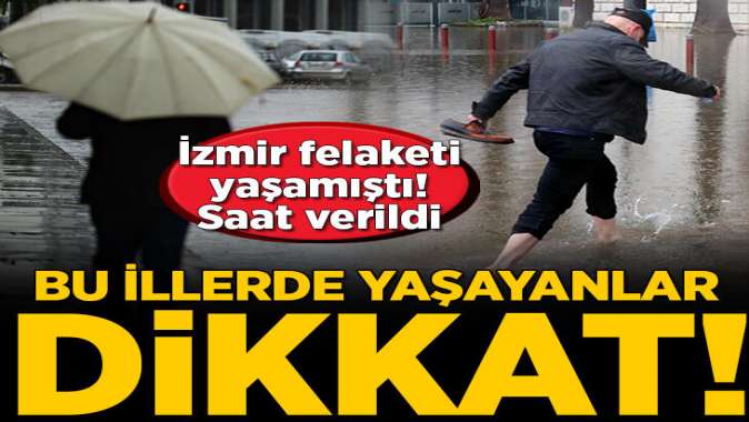 Meteoroloji uyardı! Sağanak, fırtına, kar