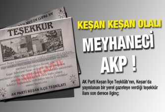 Meyhaneci AKP!